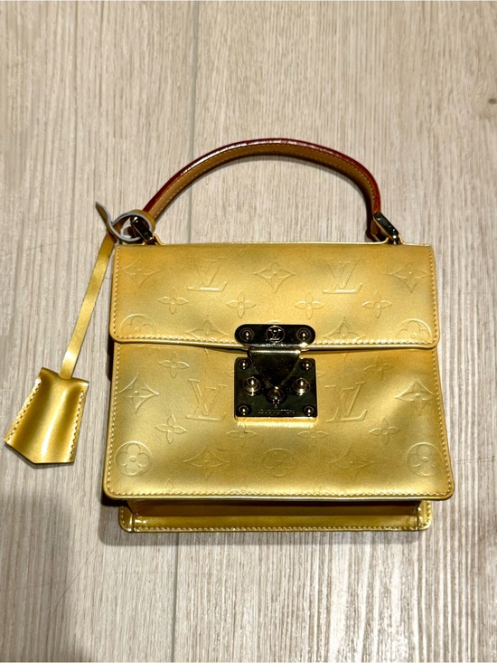 Louis Vuitton Handbags - Louis Vuitton Yellow Vernis Spring Street Bag